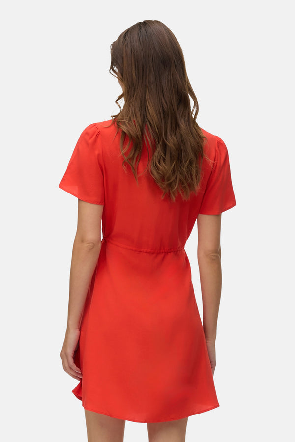 Robes manches courtes Rouge - VERO MODA®