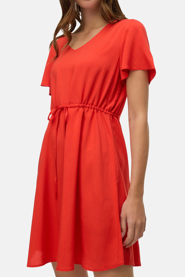 Robes manches courtes Rouge - VERO MODA®