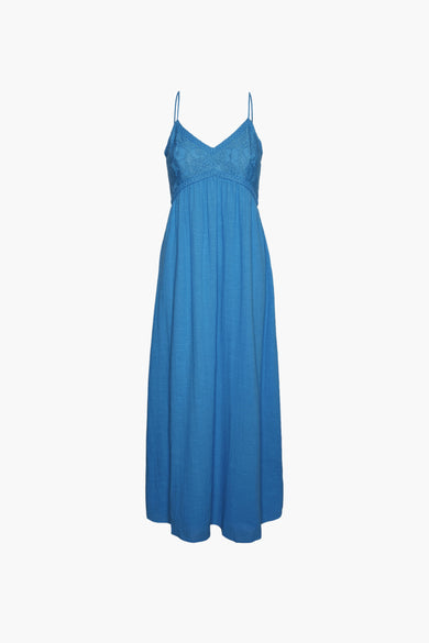 VMKIVA SINGLET LONG DRESS WVN BTQ