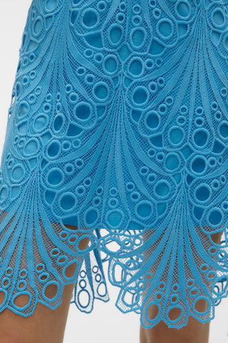 VMNIKKI LACE 2/4 SHORT DRESS WVN - VERO MODA®
