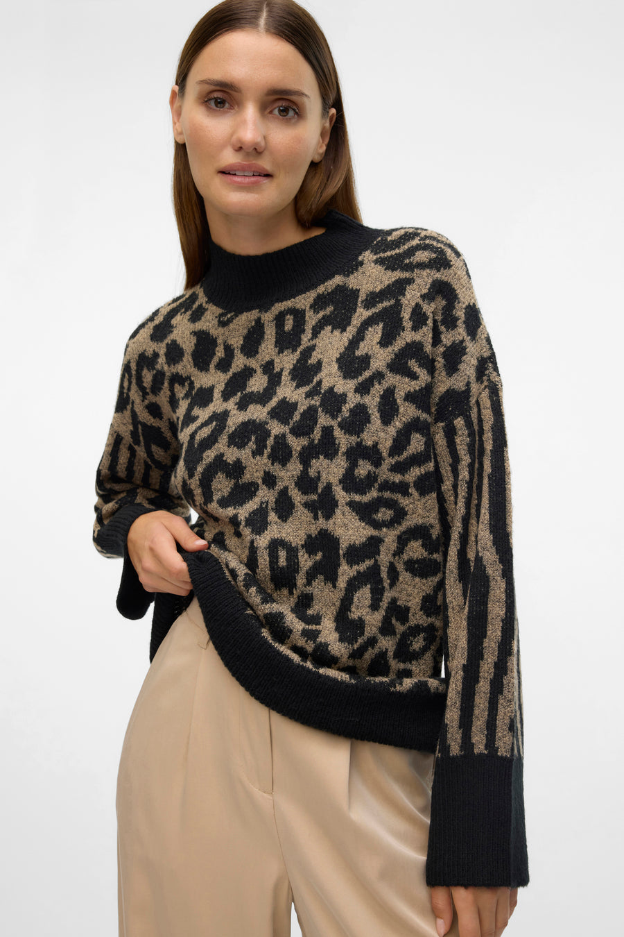 Pull à col rond - noir - VERO MODA®
