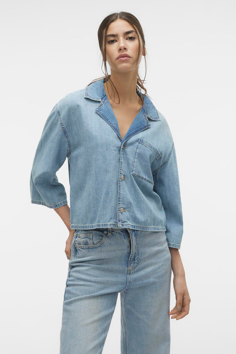 Chemise en jean - light blue denim