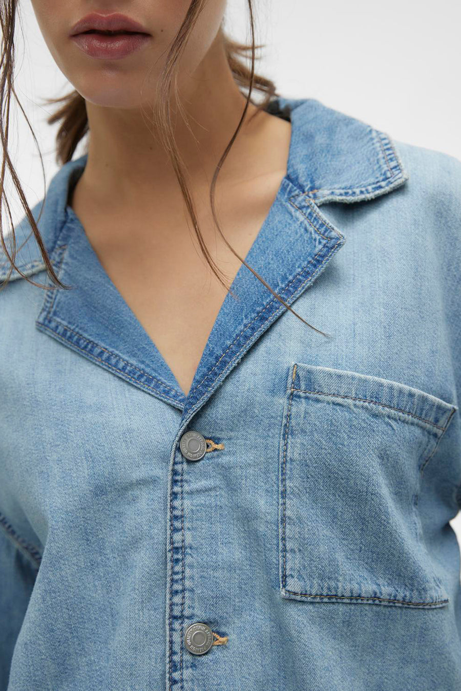 Chemise en jean - light blue denim