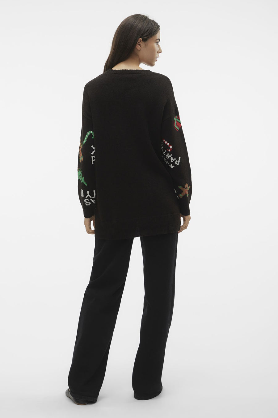 Pull à col rond - noir - VERO MODA®