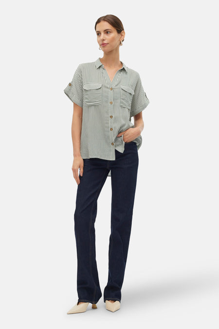 VMBUMPY S/S SHIRT WVN GA NOOS