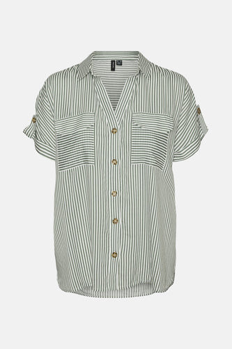 Chemise à manches courtes - vert - VERO MODA®