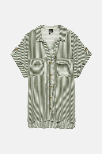 Chemise à manches courtes - vert - VERO MODA®
