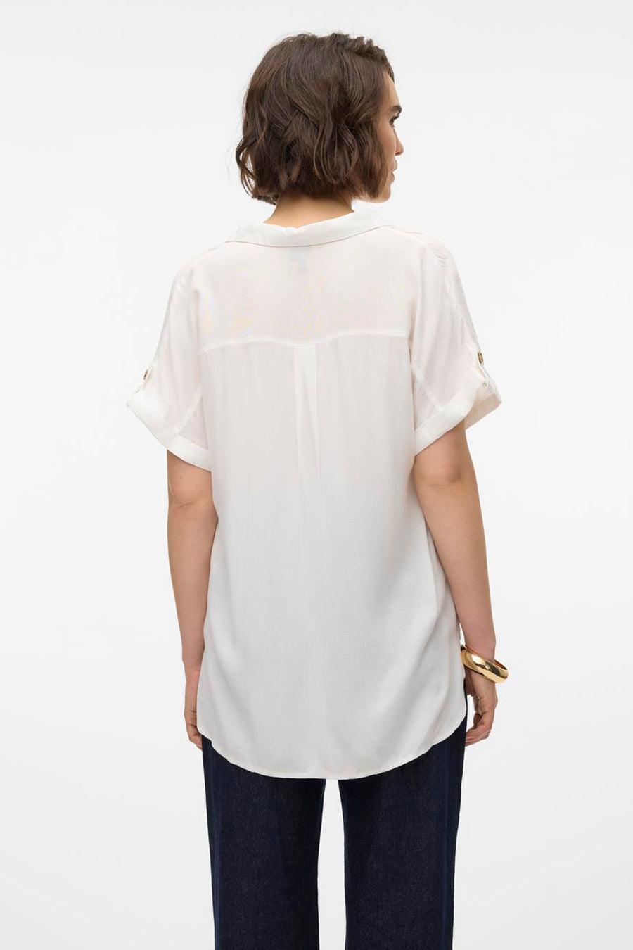 Chemise à manches courtes - blanc - VERO MODA®