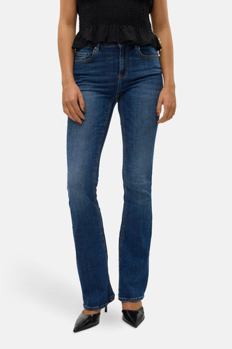 FLASH FLARE - dark blue denim - VERO MODA®