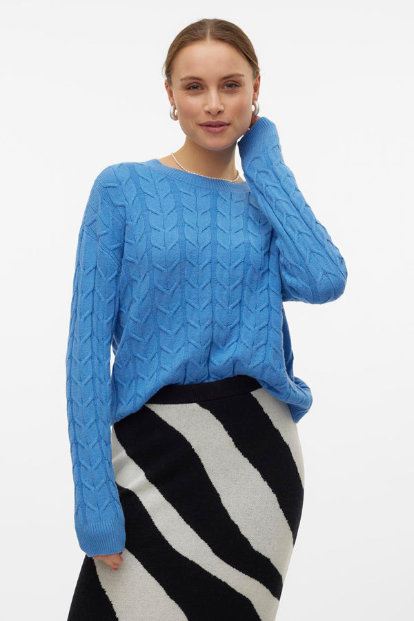 Pull col O Bleu - VERO MODA®