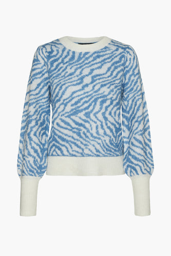 VMTARI LS O-NCK JACQUARD PULLOVER GA BOO - VERO MODA®