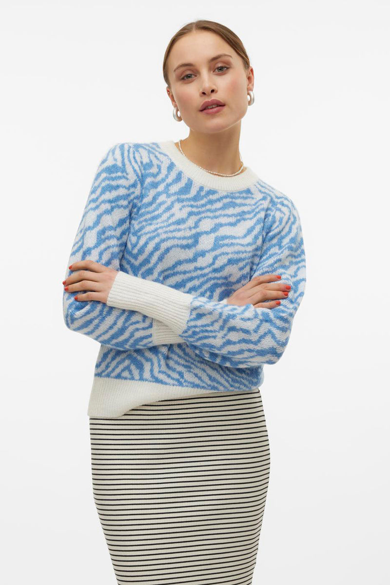 Pull col O Bleu - VERO MODA®