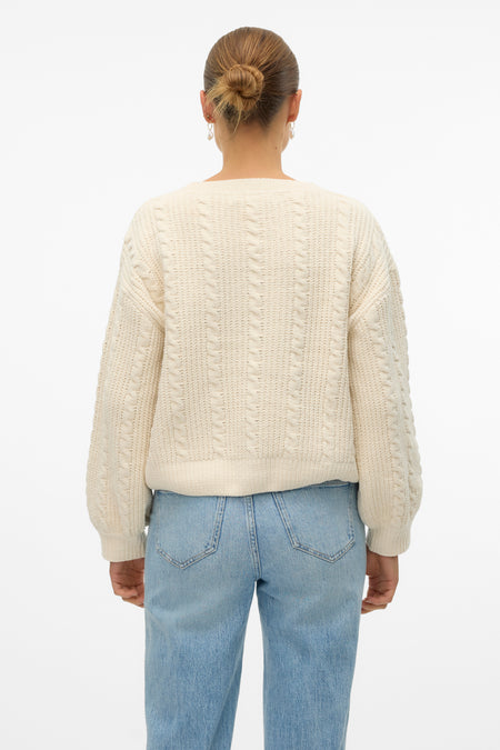VMLUELLA LS O-NECK PULLOVER BOO