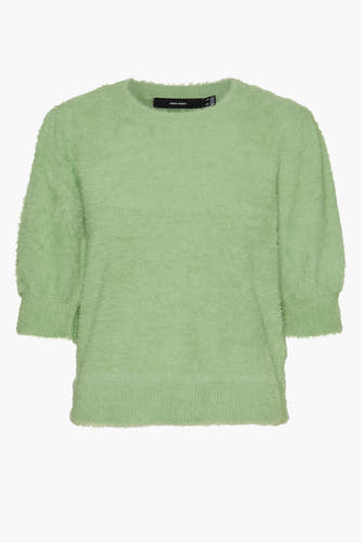 Pull à col rond - vert