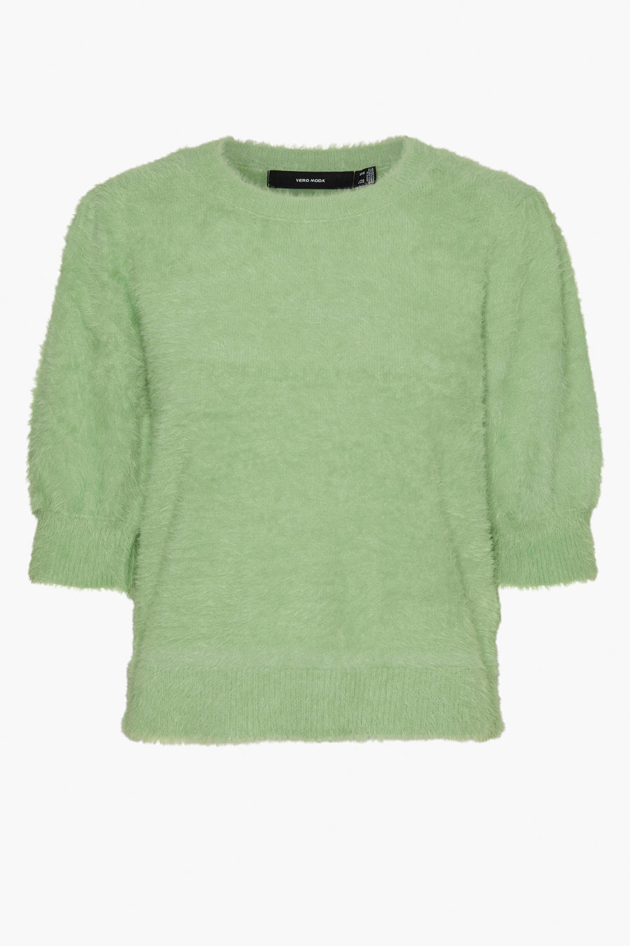 Pull à col rond - vert