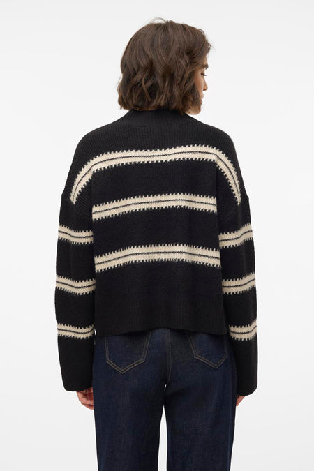 VMDAZZLE LS HIGHNECK PULLOVER GA BOO