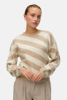 Pull col O beige - VERO MODA®