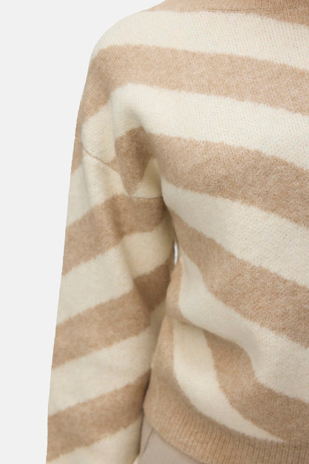 Pull col O beige - VERO MODA®
