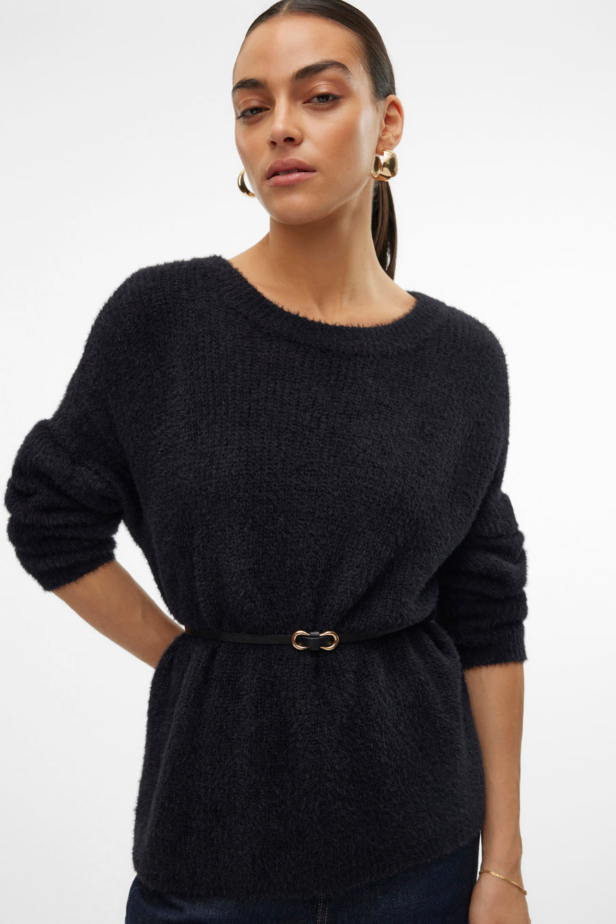 VMPUFF LS O-NECK PULLOVER BOO - VERO MODA®