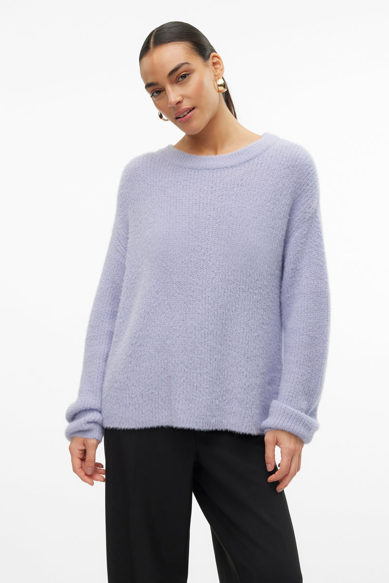 Pull col O Mauve - VERO MODA®