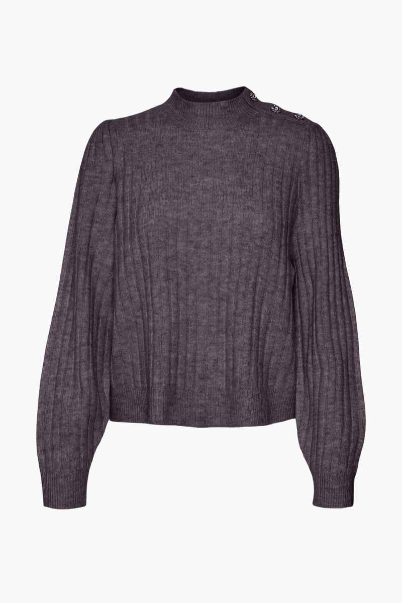 VMELYA LS HIGHNECK PULLOVER GA BOO