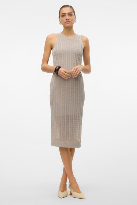 VMTARA SL O-NECK CALF DRESS