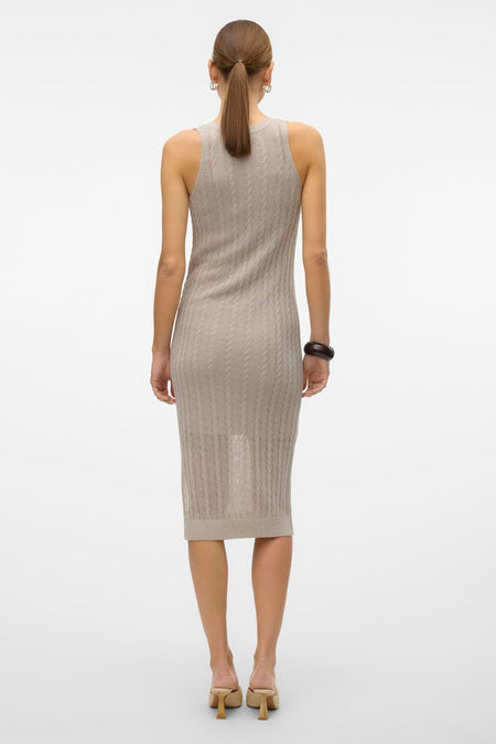 VMTARA SL O-NECK CALF DRESS