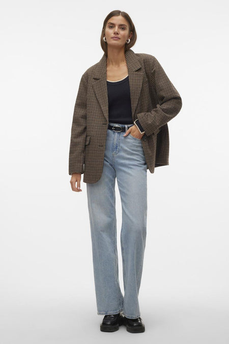 VMJULIE CHECK JACKET BOO