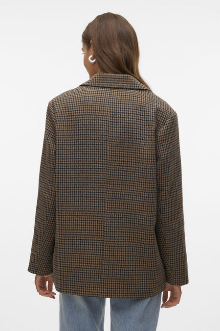 VMJULIE CHECK JACKET BOO