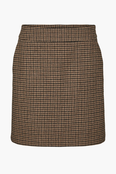 VMJULIE CHECK HW SHORT SKIRT BOO