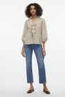 VMMALOU 3/4 V-NECK SHIRT WVN BTQ