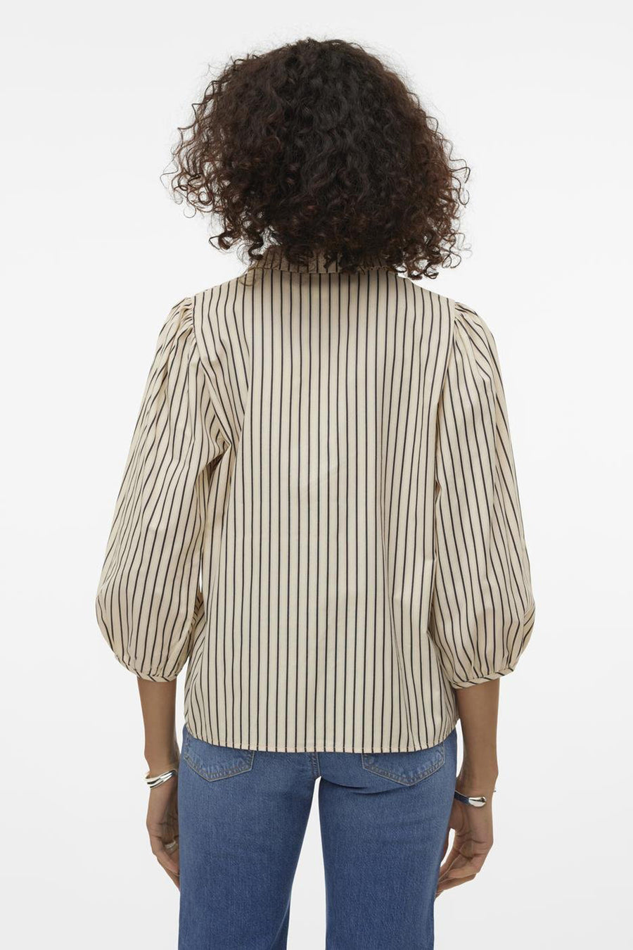 VMMALOU 3/4 V-NECK SHIRT WVN BTQ