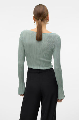 T-shirt à manches longues - vert - VERO MODA®