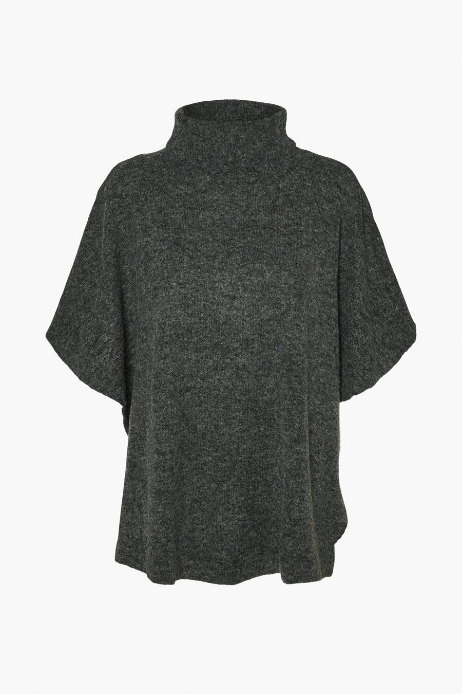 VMMARY ROLLNECK KNIT PONCHO GA