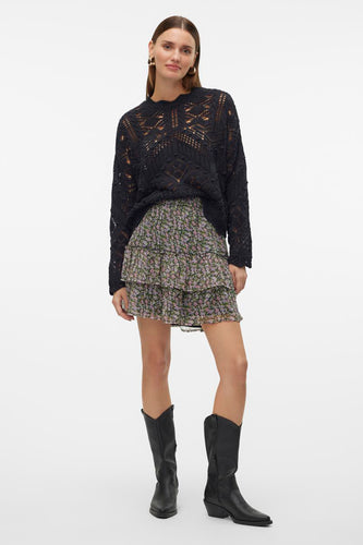 Pull à col rond - noir - VERO MODA®