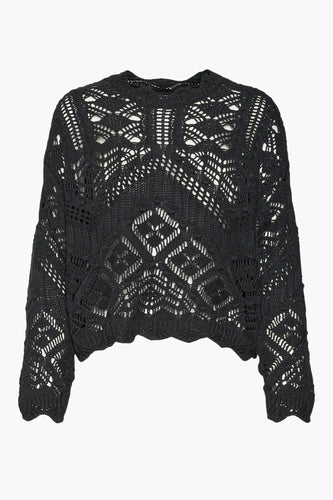 Pull à col rond - noir - VERO MODA®
