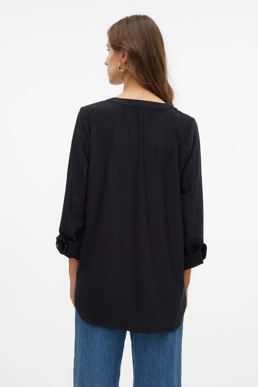 Chemise à manches longues - noir - VERO MODA® - 3