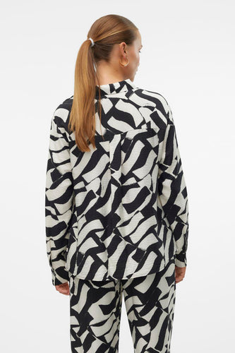 VMJOSS ARIA KNOT LS SHIRT WVN GA