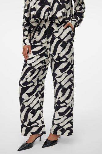 VMJOSS ARIA HW STRAIGHT PANTS WVN GA - VERO MODA®