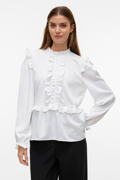 VMMERLE SIGNE FRILL SHIRT WVN EXP GA
