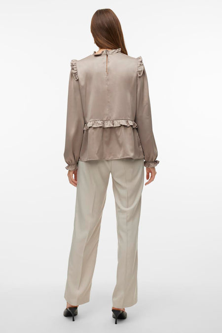 VMMERLE SIGNE FRILL SHIRT WVN EXP GA