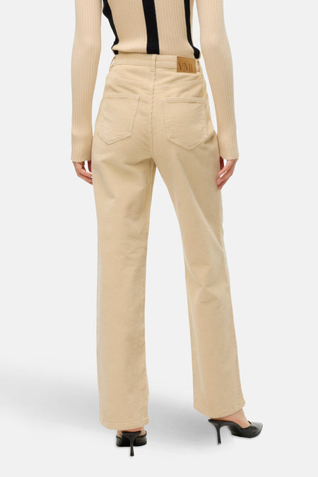 VMTESSA HR WIDE CORDUROY PANTS NOOS