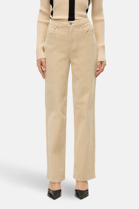 VMTESSA HR WIDE CORDUROY PANTS NOOS