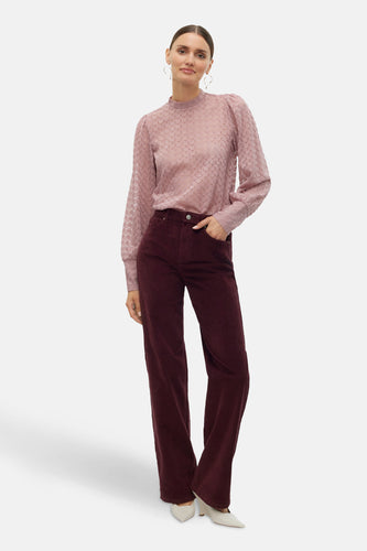 Pantalon - Bordeaux - VERO MODA®