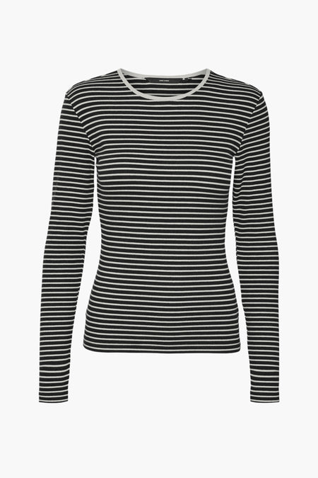 VMCHLOE STRIPE LS TOP GA JRS NOOS