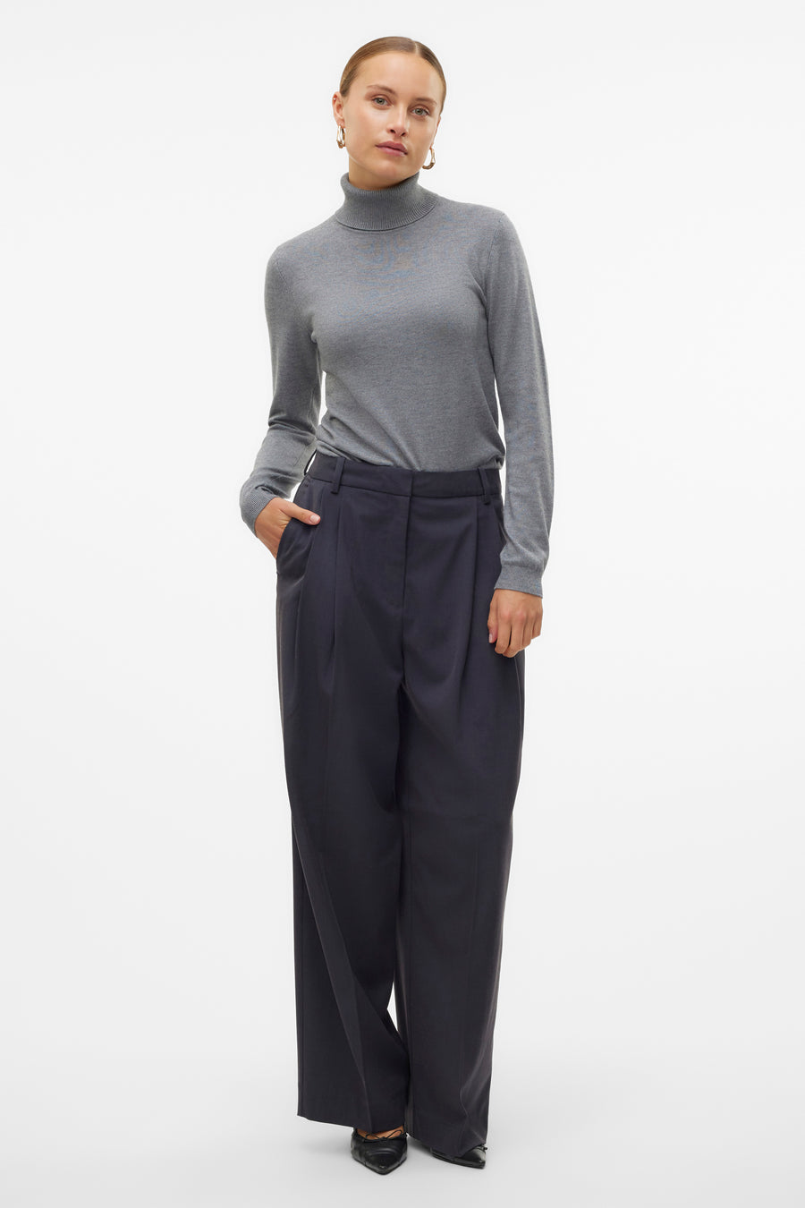 Pantalon - gris - VERO MODA®