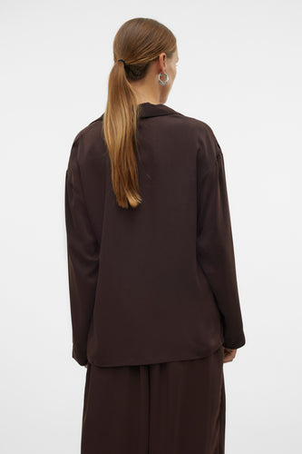 Chemise à manches longues - brun - VERO MODA® - 6