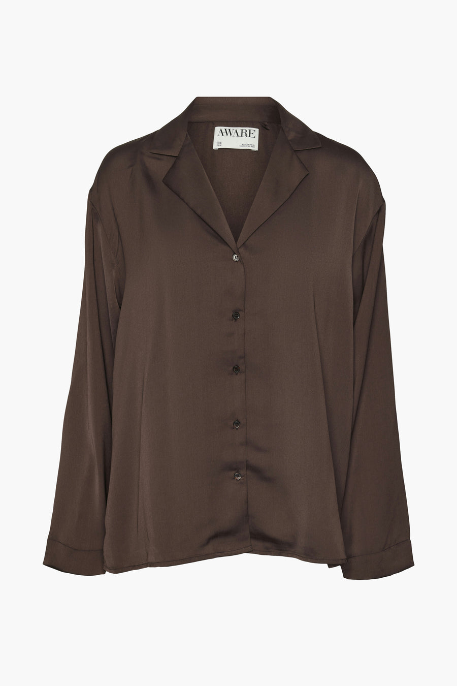 Chemise à manches longues - brun - VERO MODA® - 6