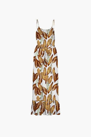 VMEASY JOY 7/8 STRAP DRESS WVN GA WM