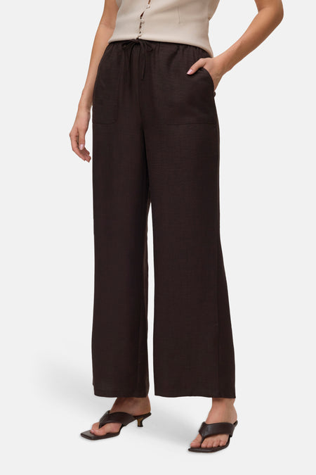 Pantalon - brun